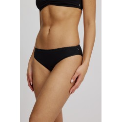 Culotte noire en coton bio...