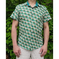 Chemise homme Hiro en coton...