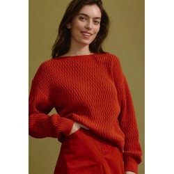 Pull Jacquard Rooibos en...