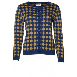 Cardigan Circle en coton...