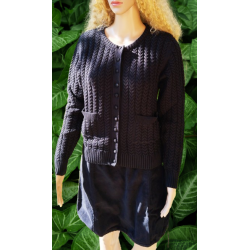 Cardigan maille de coton...